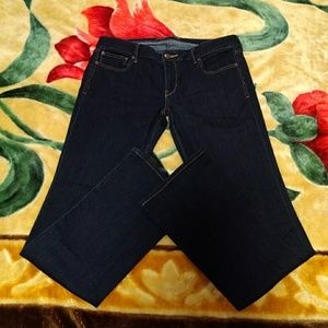 Express Barely Boot Low Rise Jeans LONG